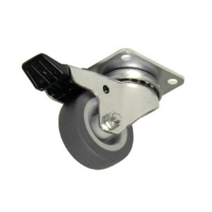 Zwenkwiel met rem 50mm